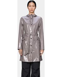 Rains - Curve Long Jacket - Lyst