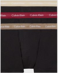 Calvin Klein - Cotton Stretch Trunk 3 Pack - Lyst