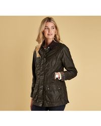 olive barbour jacket womens