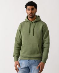 GANT - Regular Fit Shield Logo Pullover Hoodie - Lyst