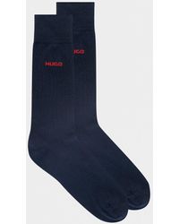 HUGO - 2 Pack Rs Uni Colour Socks Nos - Lyst