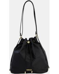 Barbour - Qualify Large Drawcord Tote Bag - Lyst