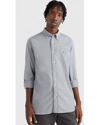 Tommy Hilfiger - Core 1985 Flex Long Sleeve Oxford Shirt Size: M - Lyst