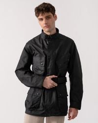 Barbour - Reflective A7 Wax Jacket - Lyst