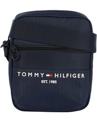 Tommy Hilfiger Th Established Mini Reporter Bag - Blue