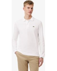 Lacoste - Original L.12.12 Long Sleeve Cotton Polo Shirt - Lyst