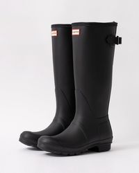 HUNTER - Original Tall Back Adjustable Wellies - Lyst