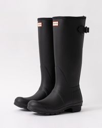 HUNTER - Original Tall Back Adjustable Wellies - Lyst