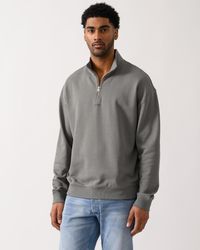 HUGO - Durty244 1/4 Zip Sweatshirt - Lyst