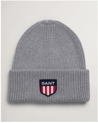 GANT Unisex Strickm/ütze Winter Faded Knit Hat