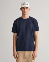 GANT - Regular Fit Short Sleeve Shield Logo T-Shirt Nos - Lyst