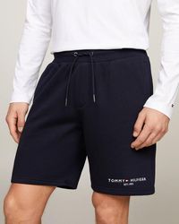 Tommy Hilfiger - Small Tommy Logo Sweat Shorts - Lyst