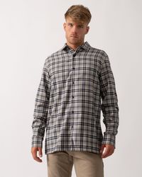 Oliver Sweeney - Barnham Long Sleeve Cotton Twill Shirt - Lyst