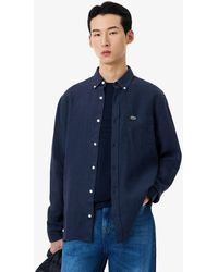 Lacoste - Regular-fit Long-sleeve Shirt - Lyst