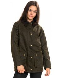 barbour canfield waxed cotton jacket