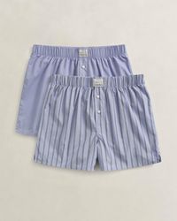 GANT - Striped Boxer Shorts 2-Pack - Lyst