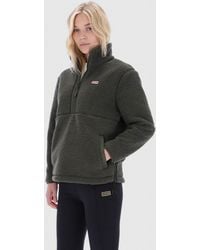 HUNTER - Tiorga 1/4 Zip Borg Fleece - Lyst