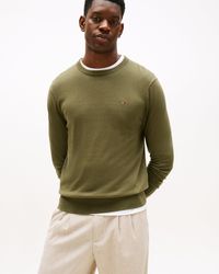 Tommy Hilfiger - Organic Cotton Cashmere Crew Sweater - Lyst