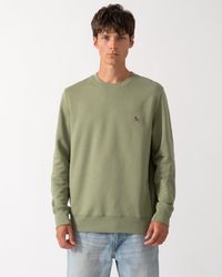 Paul Smith - Ps Regular Fit Organic Cotton Zebra Logo Sweatshirt - Lyst