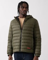 HUGO - Brent2441 Hooded Padded Jacket - Lyst