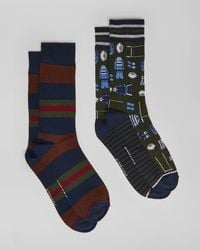 Joules - Kingsbury 2-Pack Socks - Lyst