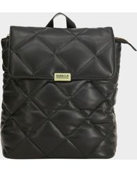 Barbour - Hoxton Soft Quilt Backpack - Lyst