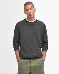 Barbour - Pima Cotton Crew Neck Jumper - Lyst