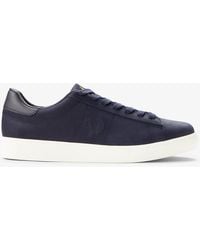 Fred Perry - Spencer Nubuck Trainers - Lyst