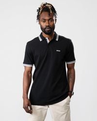BOSS - Paddy Contrast Polo Nos - Lyst