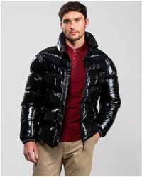 Napapijri A-alvar Reversible Puffer Jacket in Black for Men - Lyst