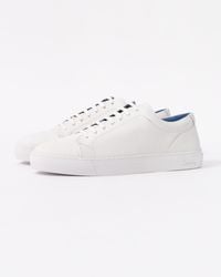 Oliver Sweeney - Hayle Antiqued Calf Leather Trainers - Lyst