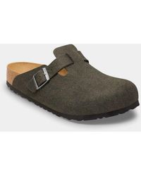 Birkenstock - Boston Wool Felt Clogs - Lyst