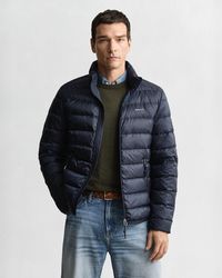 GANT - Light Down Padded Jacket - Lyst