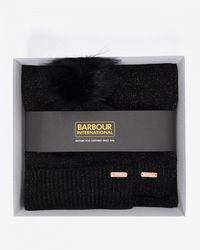 Barbour - Sparkle Beanie/Scarf - Lyst