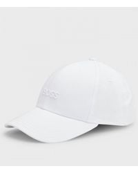 BOSS - Zed Cotton-Twill Six-Panel Cap With Embroidered Logo Nos - Lyst
