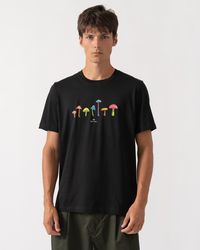 Paul Smith - Ps Regular Fit Mushrooms Graphic T-Shirt - Lyst