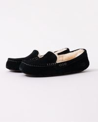 UGG - Ansley Sheepskin Suede Slipper - Lyst