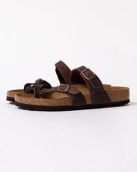 Birkenstock - Mayari Oiled Nubuck Sandals - Lyst