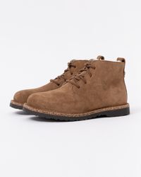 Birkenstock - Uppsala Mid Shearling Suede Boots - Lyst