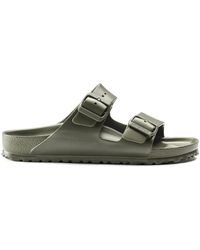 birkenstock arizona eva white flat sandals