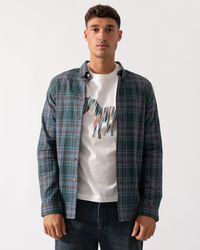 Paul Smith - Ps Long Sleeve Tailored Fit Button Down Collar Shirt M2R-599R-T22491 - Lyst