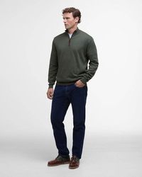 Barbour - Bayfield Half Zip Jumper - Lyst