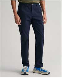 GANT - Slim Fit Tech Prep Chinos - Lyst