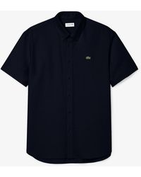 Lacoste - Regular Fit Oxford Shirt - Lyst