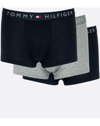 Tommy Hilfiger - 3 Pack Waistband Trunks - Lyst