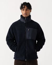 GANT - Patch Pocket Fleece Jacket - Lyst