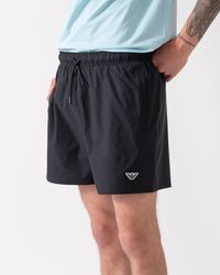 Emporio Armani - Swim Shorts With Eagle Logo - Lyst