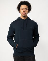 BOSS - Wetalk Pullover Hoodie With Logo Patch Nos Size: L - Lyst