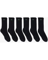 Lacoste - 6-Pack Long Sport Socks - Lyst