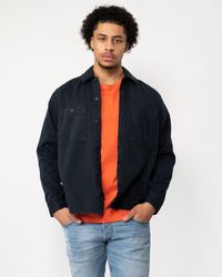 BOSS - Locky 1 Oversized-fit Cotton Twill Overshirt - Lyst